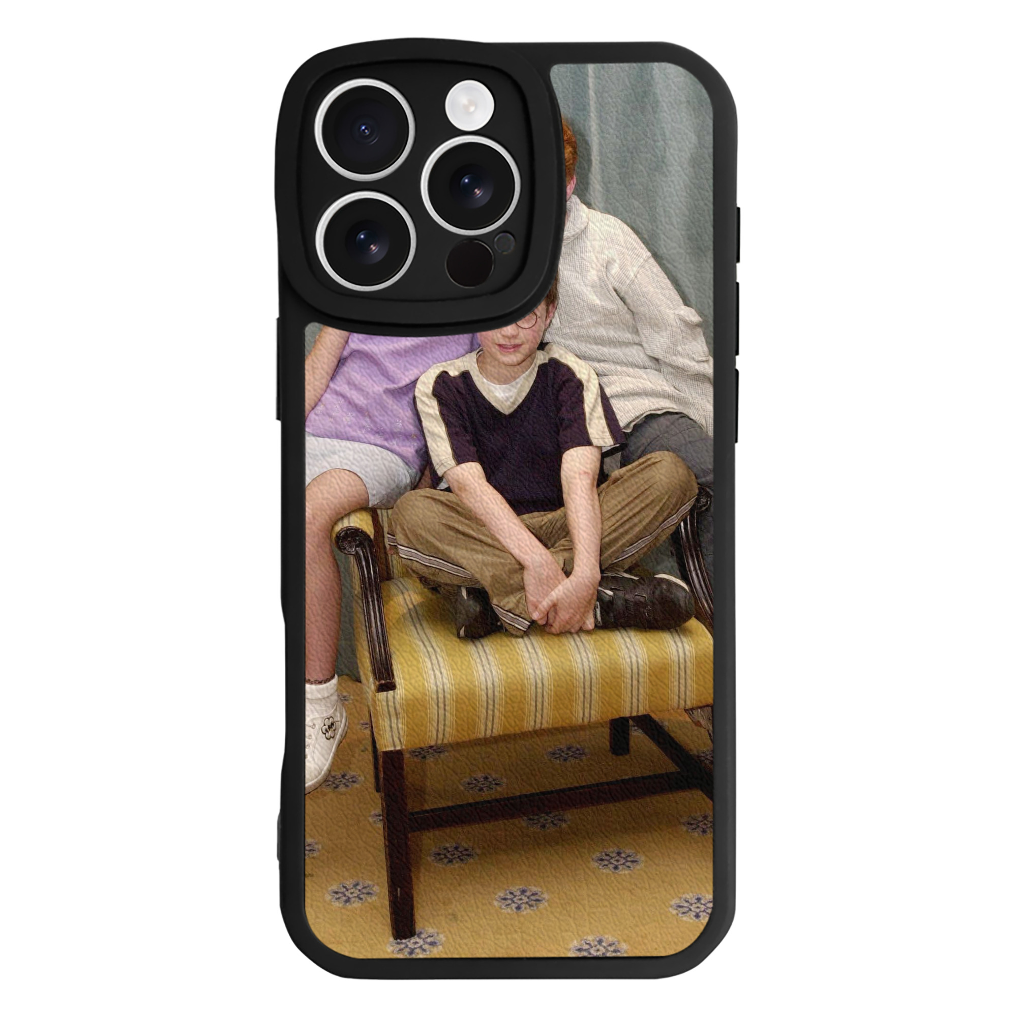 （画像用） Harry Potter ハリー・ポッターシリーズ 【iPhone 16シリーズ対応】シリコンスマホケース（レザー調） 材質：シリコン